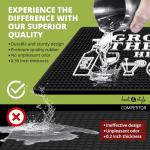 Spill-Proof Bar Mat for Home Bartending 18"x12