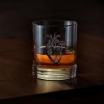 Human Heart Anatomy Whiskey Glass - Unique Gift