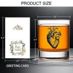 Human Heart Anatomy Whiskey Glass - Unique Gift