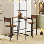 Giantex 3-Piece Bar Table and Stools Set