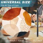 Cute Non-Slip Rubber Drink Coasters Set of 6