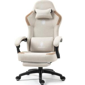 Comfortable Gaming Chair with Massage and Footrest