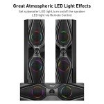 Bobtot 1200W Surround Sound Speaker System with Subwoofer