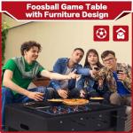 RAYKEEP 42" Foosball Coffee Table for Fun