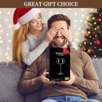 Set of 6 Hand Blown Martini Glasses