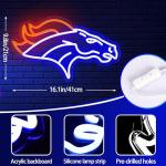 Football Neon Sign for Man Cave Decor