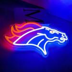 Football Neon Sign for Man Cave Decor