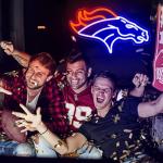 Football Neon Sign for Man Cave Decor