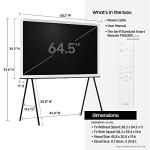 SAMSUNG 65-Inch QLED Smart TV with Easel Stand