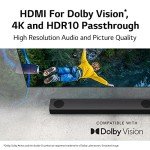 LG S80QR 5.1.3ch Sound Bar with Surround Speakers