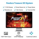 Pandora Treasure 3D Arcade Console with 30,000 Games