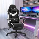 Ergonomic Gaming Chair with Reclining Backrest