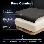 Ergonomic Gaming Chair with Reclining Backrest