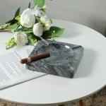 Koville Marble Cigar Ashtray - Stylish Accessory