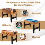 Goplus 48 Inch 3-in-1 Game Table Combo