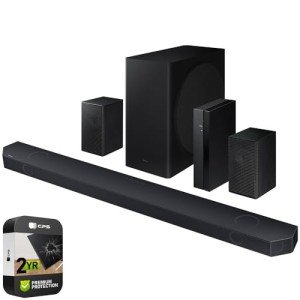SAMSUNG 9.1.2 ch. Dolby Atmos Soundbar Bundle