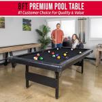GoSports Foldable 8ft Billiards Game Table