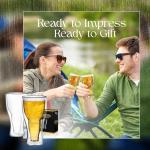 Dragon Glassware Double Wall Insulated Beer Glasses