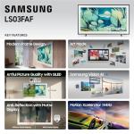 Samsung 43-Inch Frame QLED Smart TV (2025)