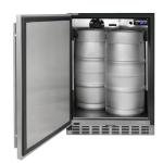 Kegco 24" Stainless Steel Single Tap Kegerator