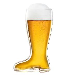 German Beer Boot Mug – 1L Oktoberfest Glass