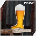 German Beer Boot Mug – 1L Oktoberfest Glass
