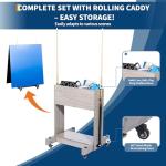 7FT Convertible Pool Table with Dining & Ping Pong