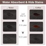 CooRug Coffee Mat - Stylish & Absorbent 17" x 32