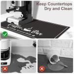 CooRug Coffee Mat - Stylish & Absorbent 17" x 32