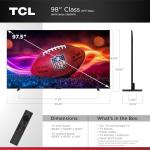 TCL 98-Inch Smart QLED TV with Dolby Atmos