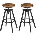 Adjustable Swivel Bar Stools Set of 2