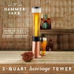 Hammer + Axe 88 oz Beverage Dispenser with Tap