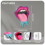 Neon Tongue LED Sign for Man Cave Decor