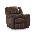 Ashley McGann Brown Faux Leather Recliner