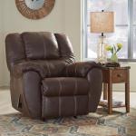 Ashley McGann Brown Faux Leather Recliner