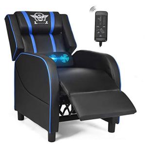 Powerstone Ergonomic Gaming Recliner Chair with Footrest