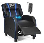 Powerstone Ergonomic Gaming Recliner Chair with Footrest