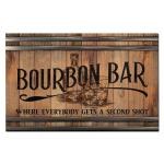 Rustic Bar Mat for Home Bar and Countertop