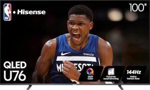 Hisense 100-Inch 4K ULED Smart TV for Gamers