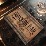 Rustic Bar Mat for Home Bar and Countertop