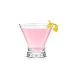 JoyJolt Afina Set of 6 Stemless Martini Glasses