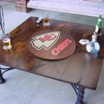 Kansas City Chiefs 18” Wooden Lazy Susan