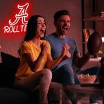 University Football Team Neon Wall Sign