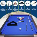 7 Ft Folding Pool Table for Fun Game Nights