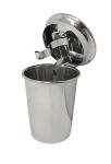 Stainless Steel Car Cup Holder Ashtray with Cigar Holder