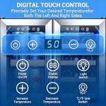 24 Inch Dual Zone Wine and Beverage Cooler