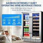 24 Inch Dual Zone Wine and Beverage Cooler