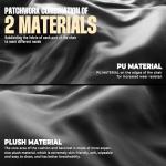 Dowinx Massage Gaming Chair with Footrest for Adults