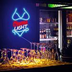 Neon Bikini Light Sign for Man Cave Decor