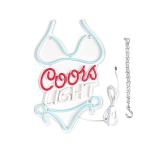 Neon Bikini Light Sign for Man Cave Decor